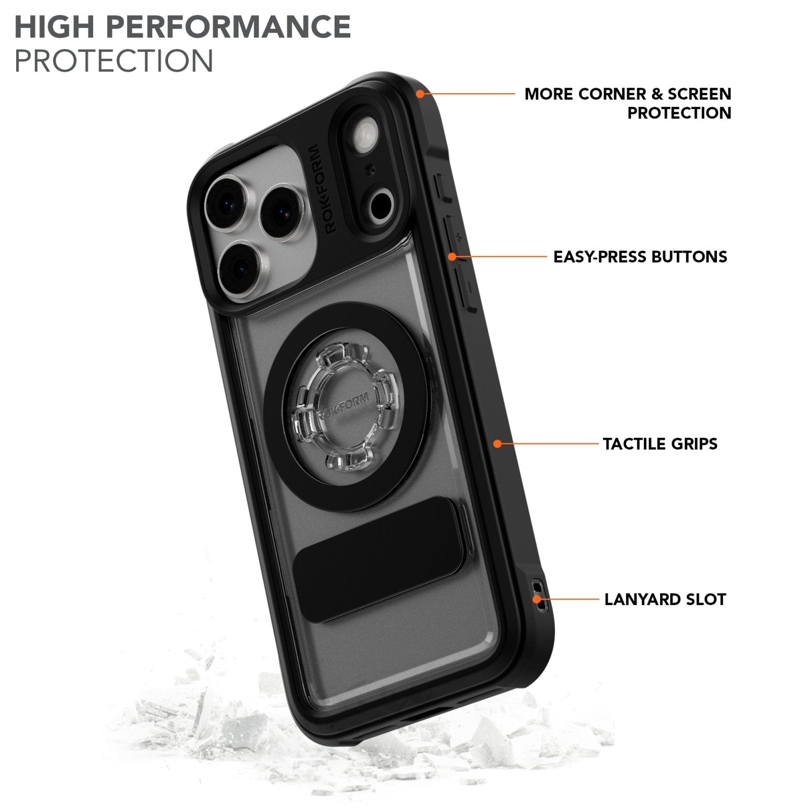 iPhone 17 Pro Max Crystal Case Position 2