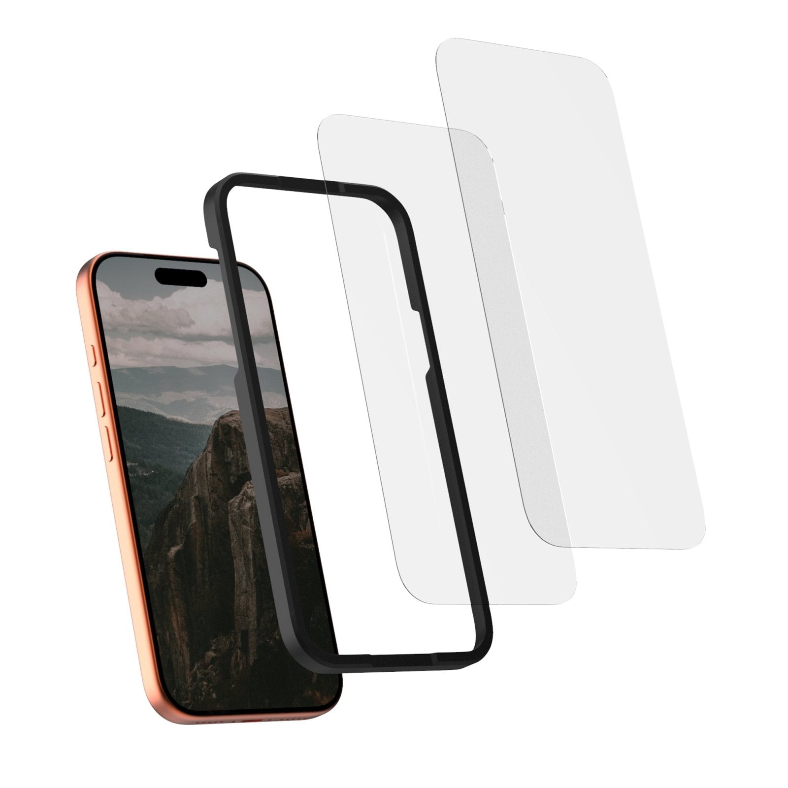 iPhone 17 Pro Tempered Glass Screen Protector Position 1